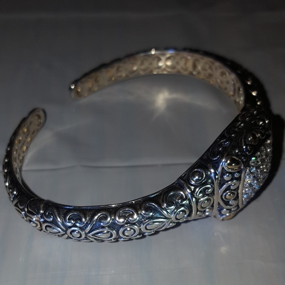 ⚠⚠SOLD⚠⚠ John Hardy 14K Gold /Sterling Bracelet - Picture 4 of 8